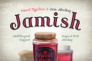 Jamish Font & Mockup