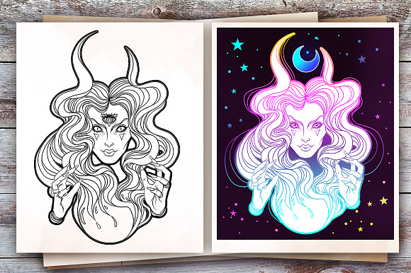Witchcraft Set in Illustrations - product preview 2