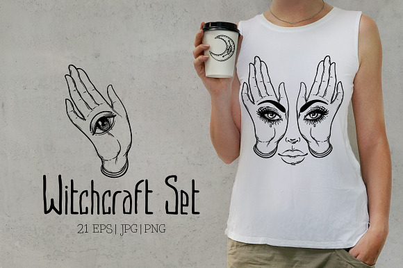 Witchcraft Set in Illustrations - product preview 5