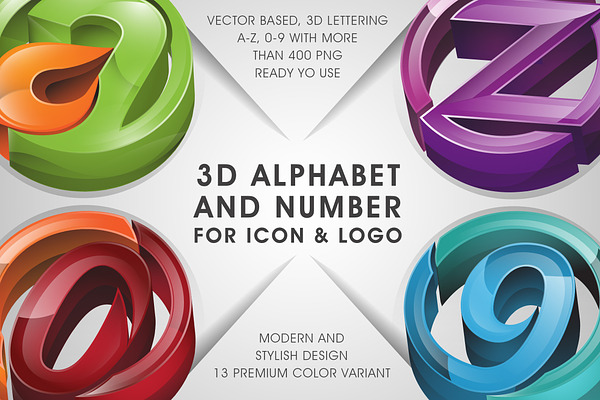 All in 3D lettering 70% off