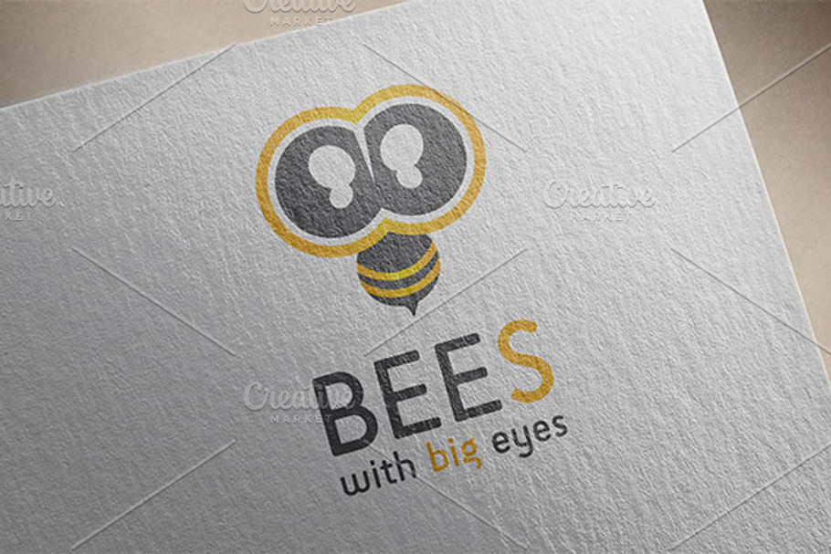 Bees Logo in Logo Templates - product preview 8
