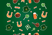 Pattern of Saint Patrick's Day