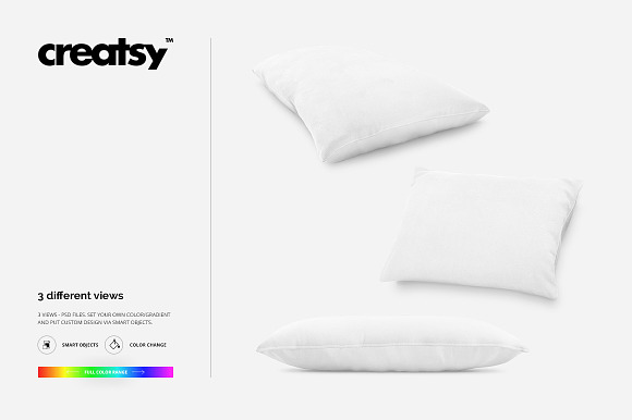 Pet Pillow Mockup Set in Product Mockups - product preview 5