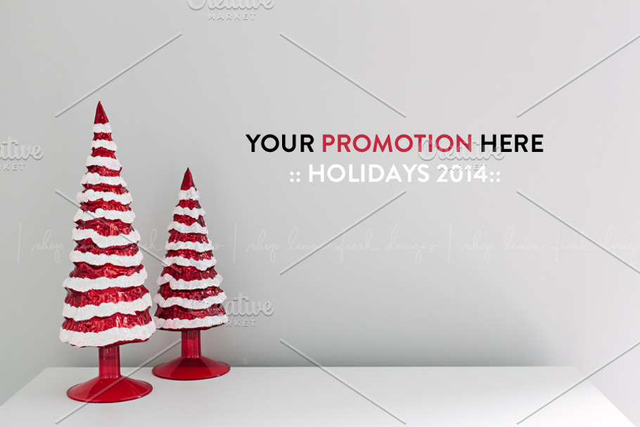 Christmas Holiday Promotion Image in Product Mockups - product preview 8