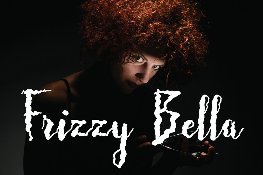 Frizzy Bella Script in Script Fonts - product preview 8