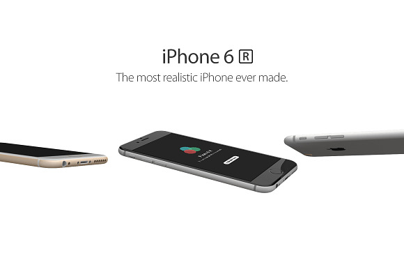 iPhone 6r 3D Models [3D Models Only] in Graphics - product preview 3