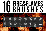 16 Fire & Flames Brushes