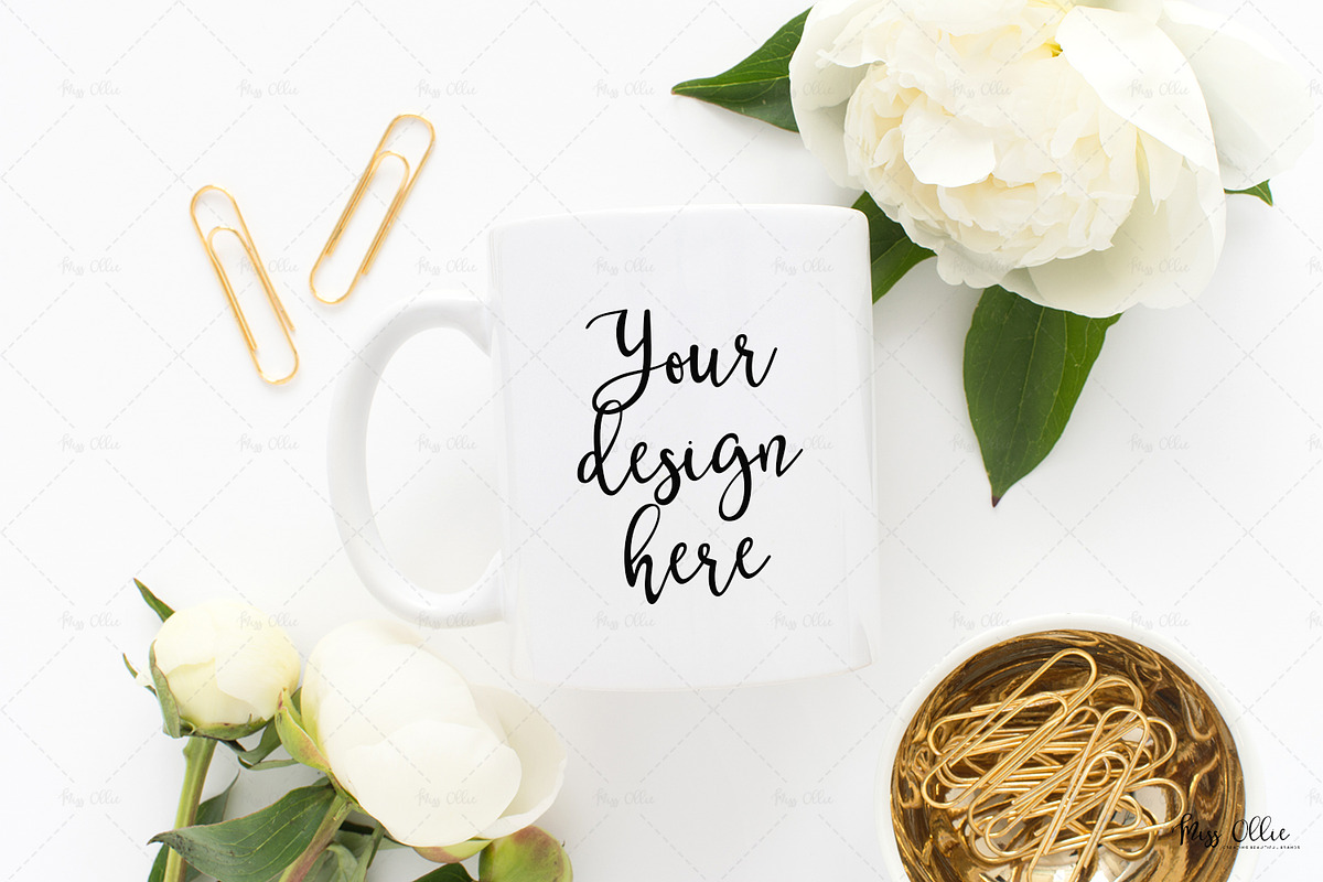 Mint coffee mug mockup in Product Mockups - product preview 8