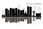 Rio de Janeiro City skyline