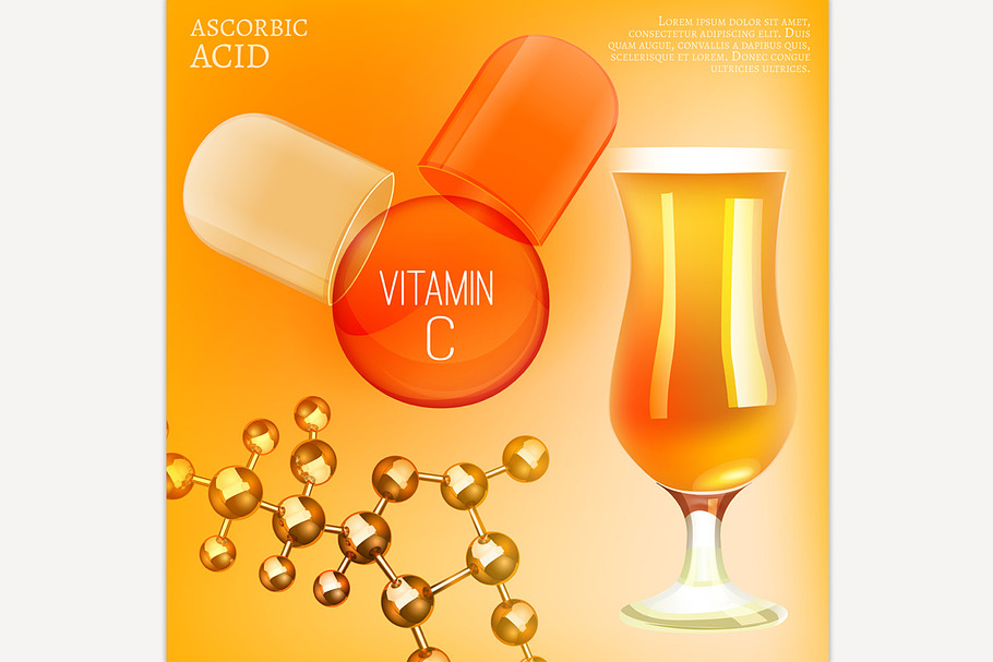 Vitamin C Image in Illustrations - product preview 8