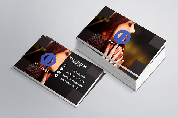 Phosdsqcrn Business Card Template in Business Card Templates - product preview 1