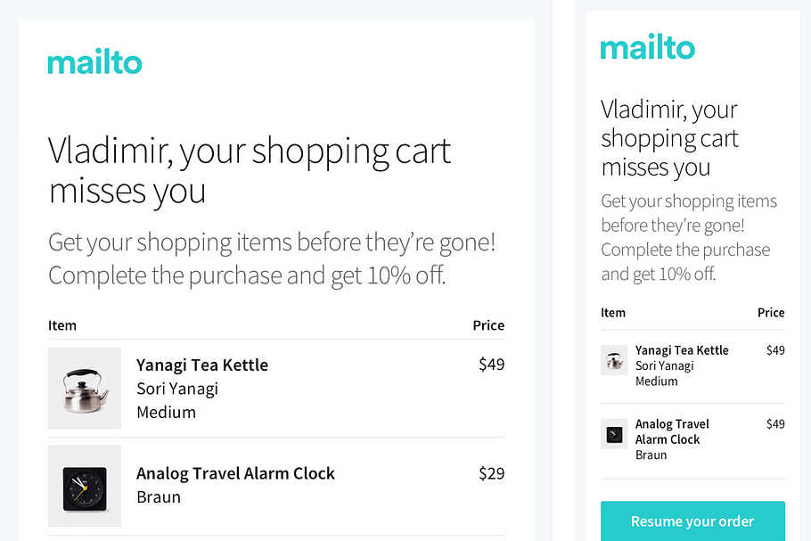 17 Responsive HTML Email Templates in Mailchimp Templates - product preview 8