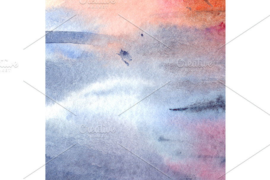Watercolor abstract texture pattern in Textures - product preview 8