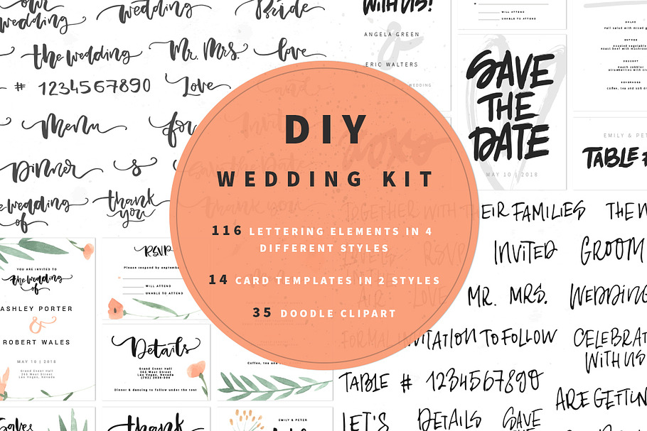 DIY Wedding Kit in Wedding Templates - product preview 8