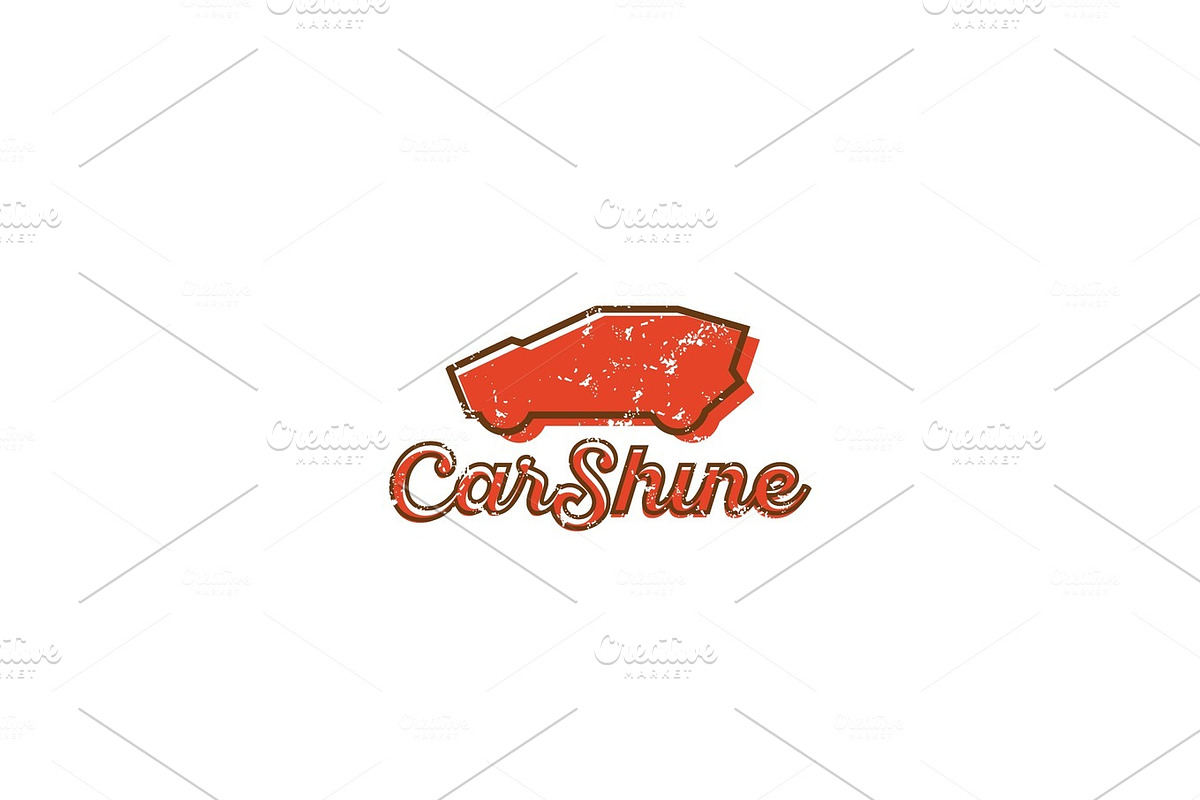 Logo car style trend overlay, scratched shine effect icon vector illustrations in Illustrations - product preview 8