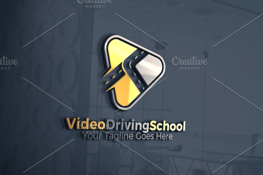 Creative Driving School Logos