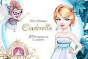 Cinderella Clip Art Set