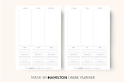 Weekly Happiness Printable Planner
