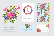Colorful Floral Cards