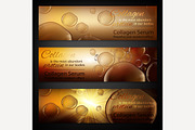 Cosmetic & Skin Care Banners Set
