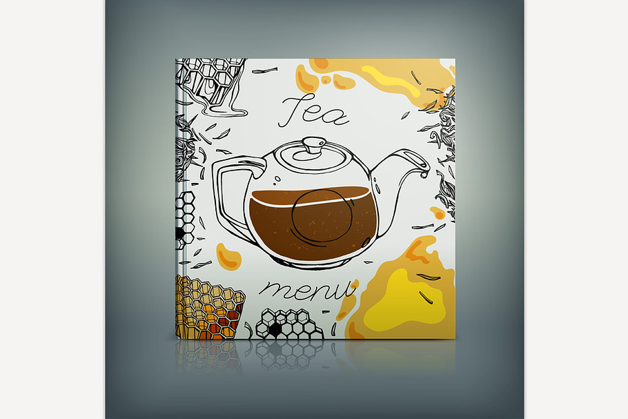 Tea Menu Idea in Illustrations - product preview 8
