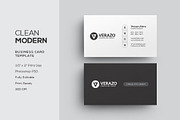 Clean Modern Business Card