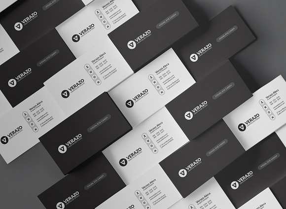Clean Modern Business Card in Business Card Templates - product preview 2