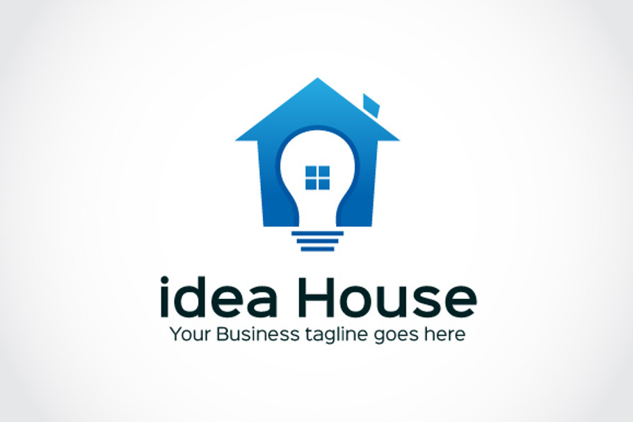 idea House Logo Template in Logo Templates - product preview 8