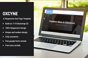 Oxcyne One Page HTML Theme