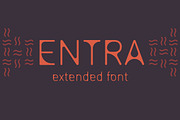 ENTRA Extended Font
