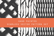 Hand Painted Vector Pattern Set