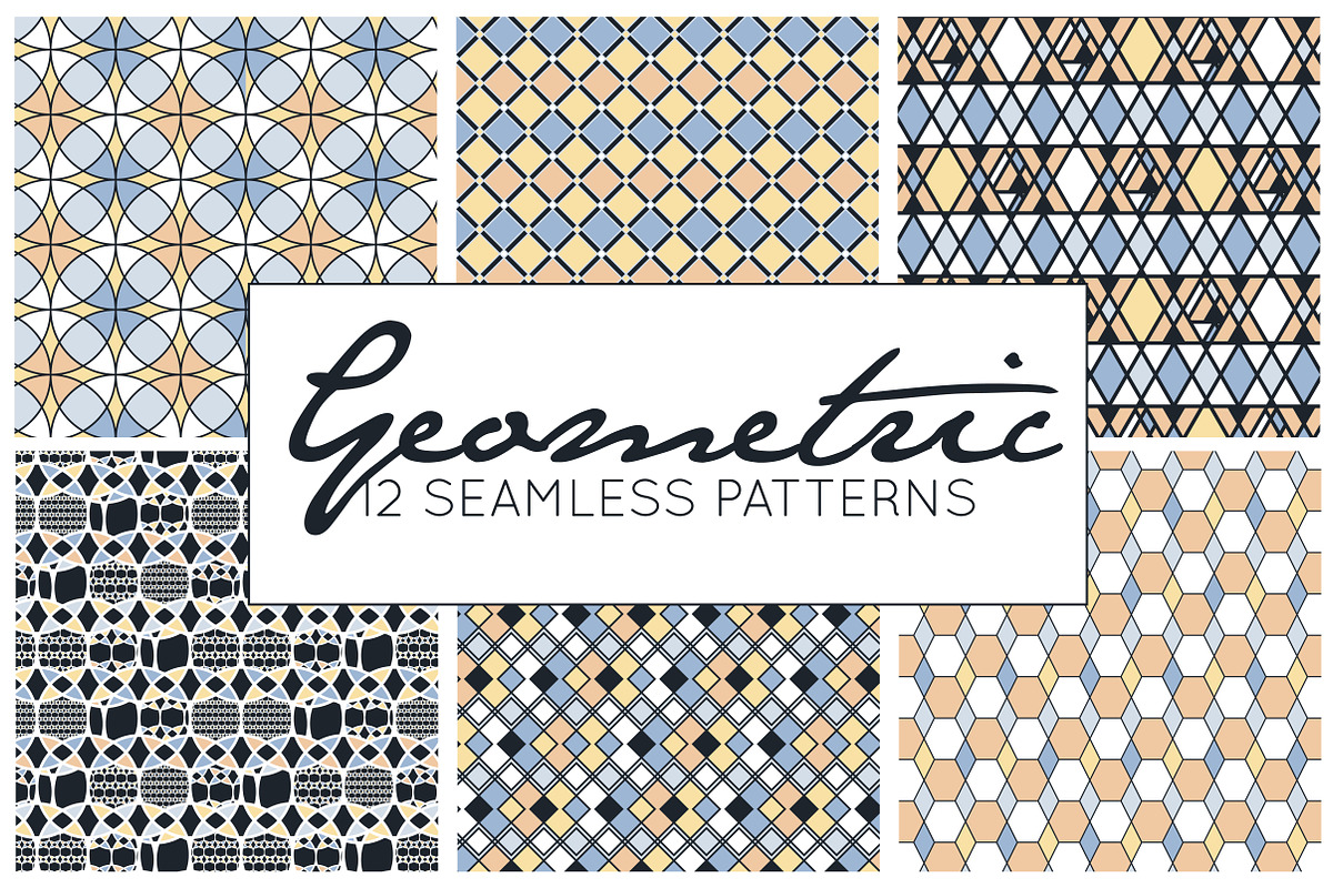 Geometric Patterns Vector in Patterns - product preview 8