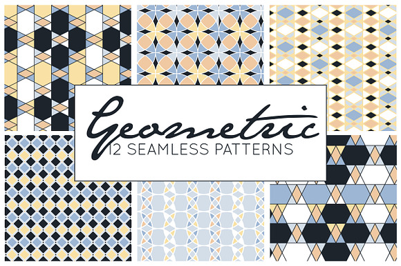 Geometric Patterns Vector in Patterns - product preview 1