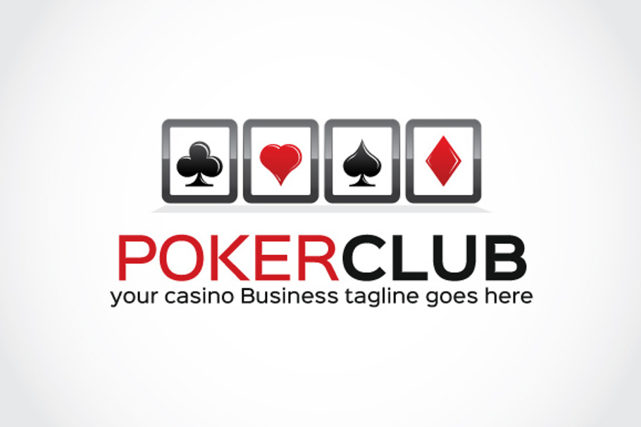 Poker Club Logo Template
