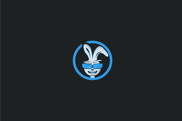 Cool Rabbit  in Logo Templates - product preview 2