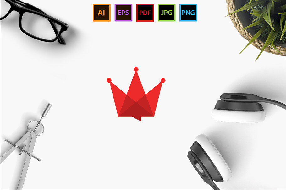 Crown   in Logo Templates - product preview 8