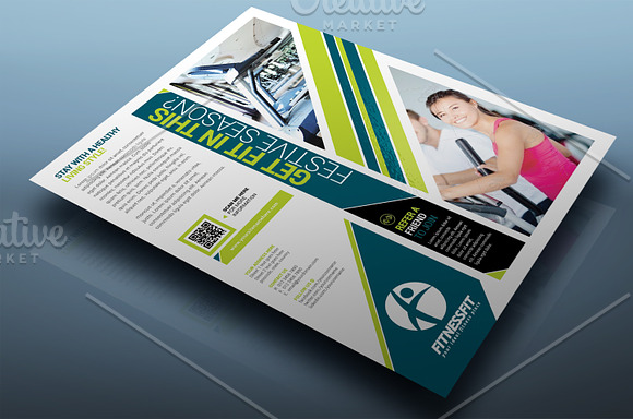 Sport & Fitness Flyer Vol.02 in Flyer Templates - product preview 2