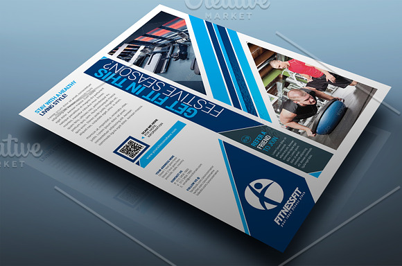 Sport & Fitness Flyer Vol.02 in Flyer Templates - product preview 3