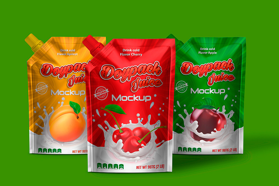 Doypack Mockup in Product Mockups - product preview 8