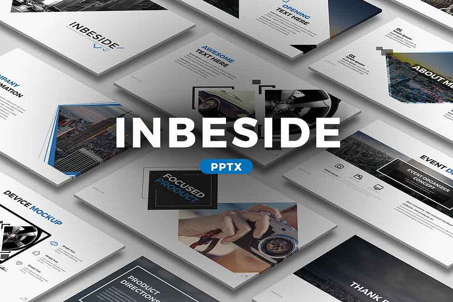 Inbeside Powerpoint Template in PowerPoint Templates - product preview 8