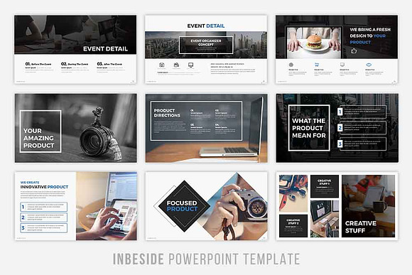 Inbeside Powerpoint Template in PowerPoint Templates - product preview 2