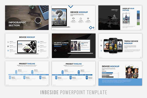 Inbeside Powerpoint Template in PowerPoint Templates - product preview 3