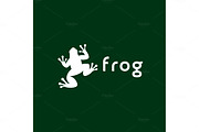 Frog illustration vector trend