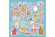 Kitchen set icon.
