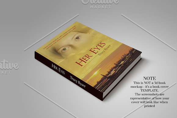 Book Cover TEMPLATE 19 in Templates - product preview 3