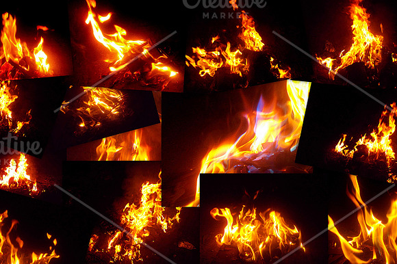 15 Simple Fire Texture Background in Textures - product preview 1