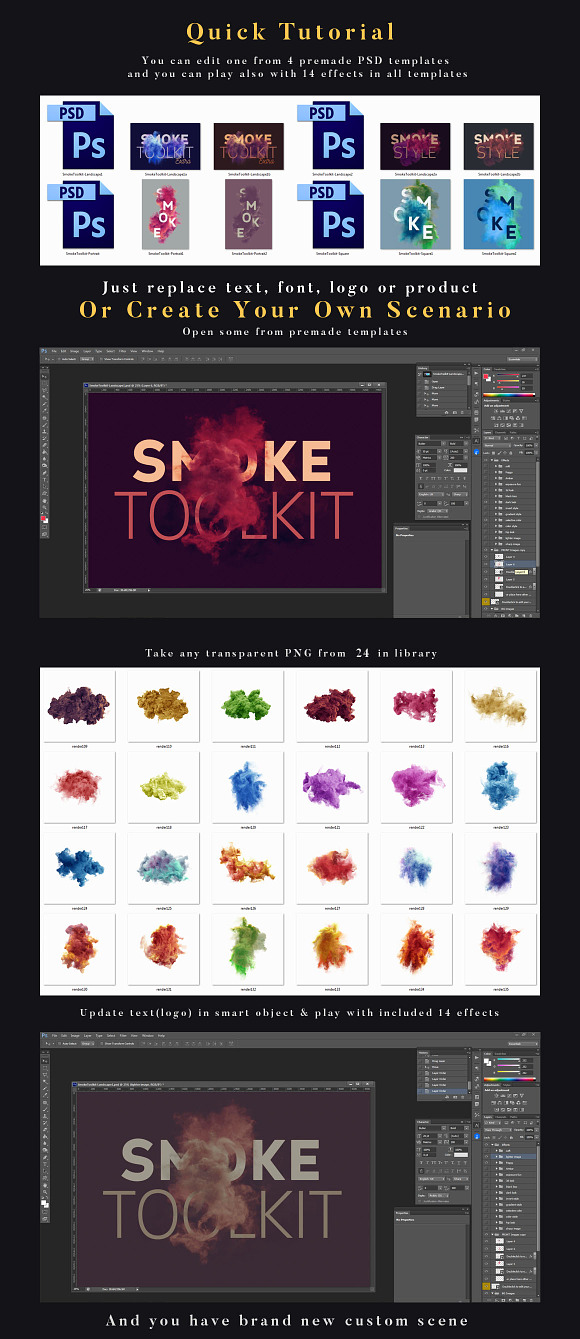 Smoke Toolkit Extra in Graphics - product preview 4