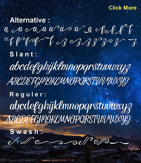 Alpenable + Swash in Script Fonts - product preview 7