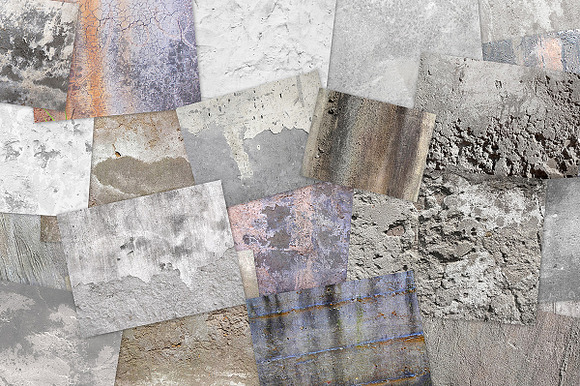 20 Cement Textures Pack in Textures - product preview 1