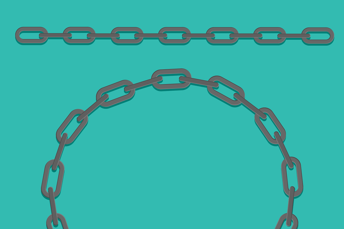 Chain frame. Vector icon in Illustrations - product preview 8